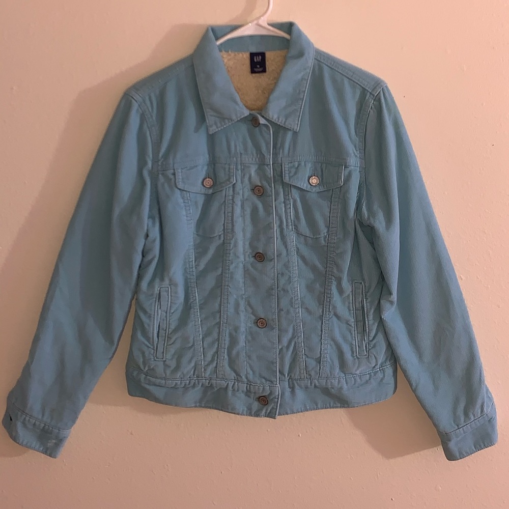 Baby blue gap jacket